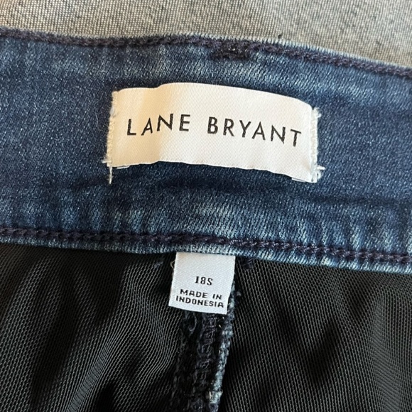 Lane Bryant - Tighter Tummy Fit High-Rise Straight Blue Jean - 18 Short Petite - Picture 5 of 8